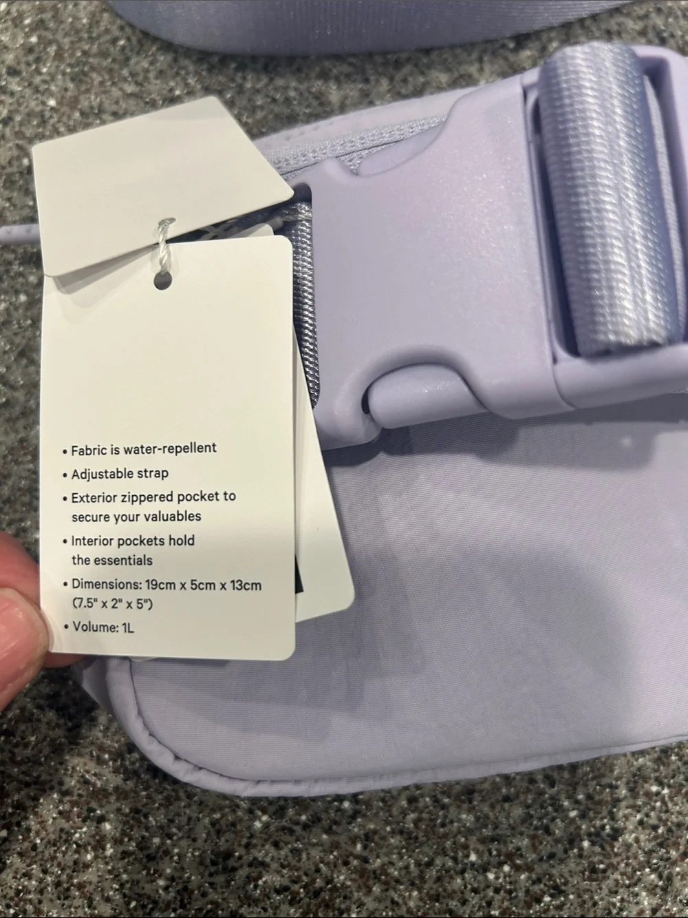 lululemon athletica Light Lavender Everywhere Belt Bag